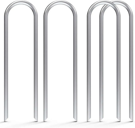 50-Pack Heavy-Duty 12-Inch Galvanized Garden Stakes-Allen Cozy Haven Store