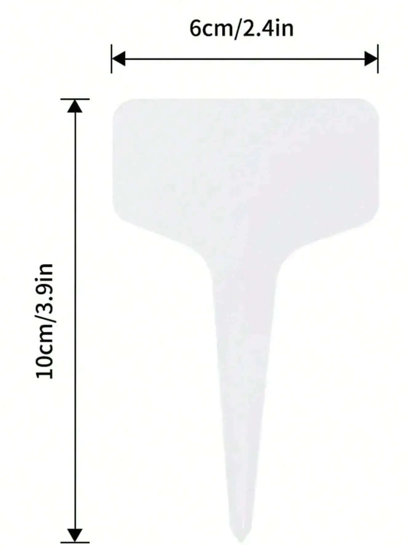 "50-Pack Waterproof T-Shaped Plant Labels for Garden and Potted Plants"-Allen Cozy Haven Store