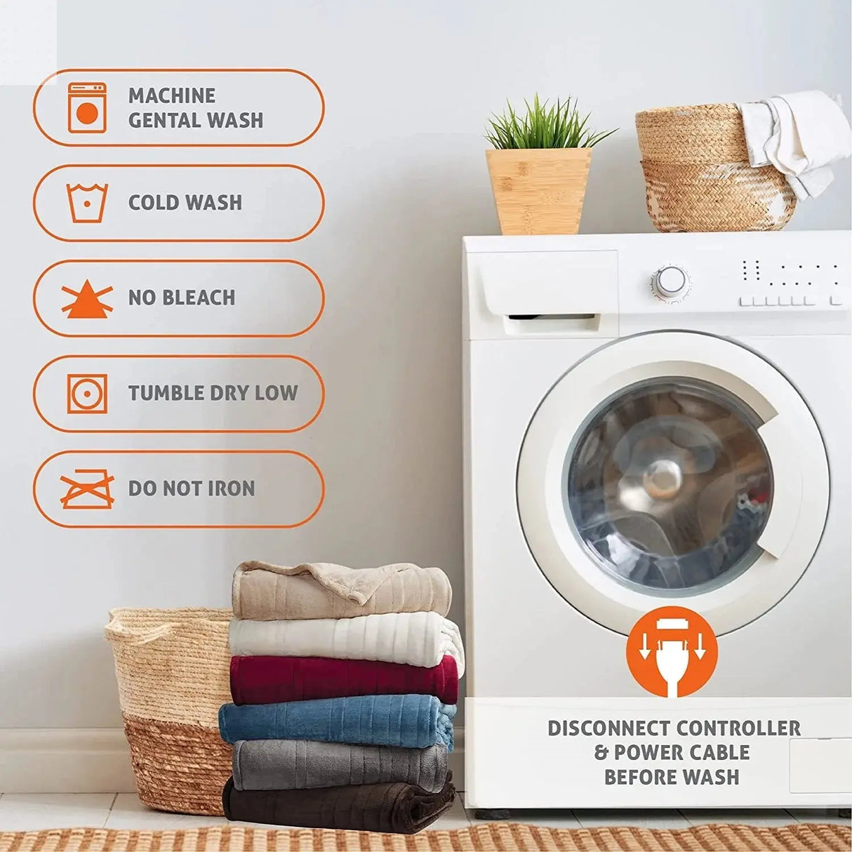 50*60inch Heating Blanket-Electric Blanket,Soft Heated Throw Blanket with 6 Heating Levels & 4 Hours auto-Off Allen Cozy Haven Store