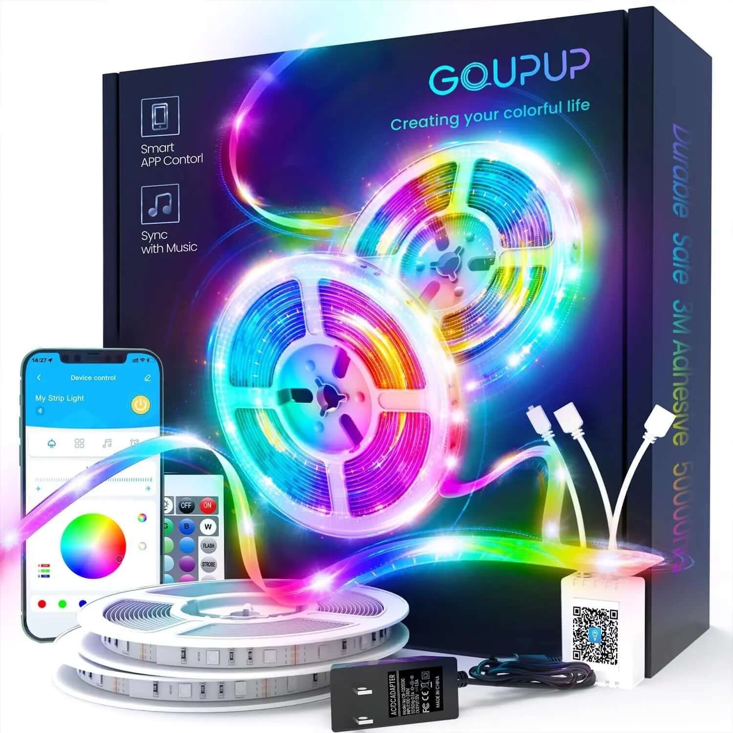 Bluetooth led lights for room cheap