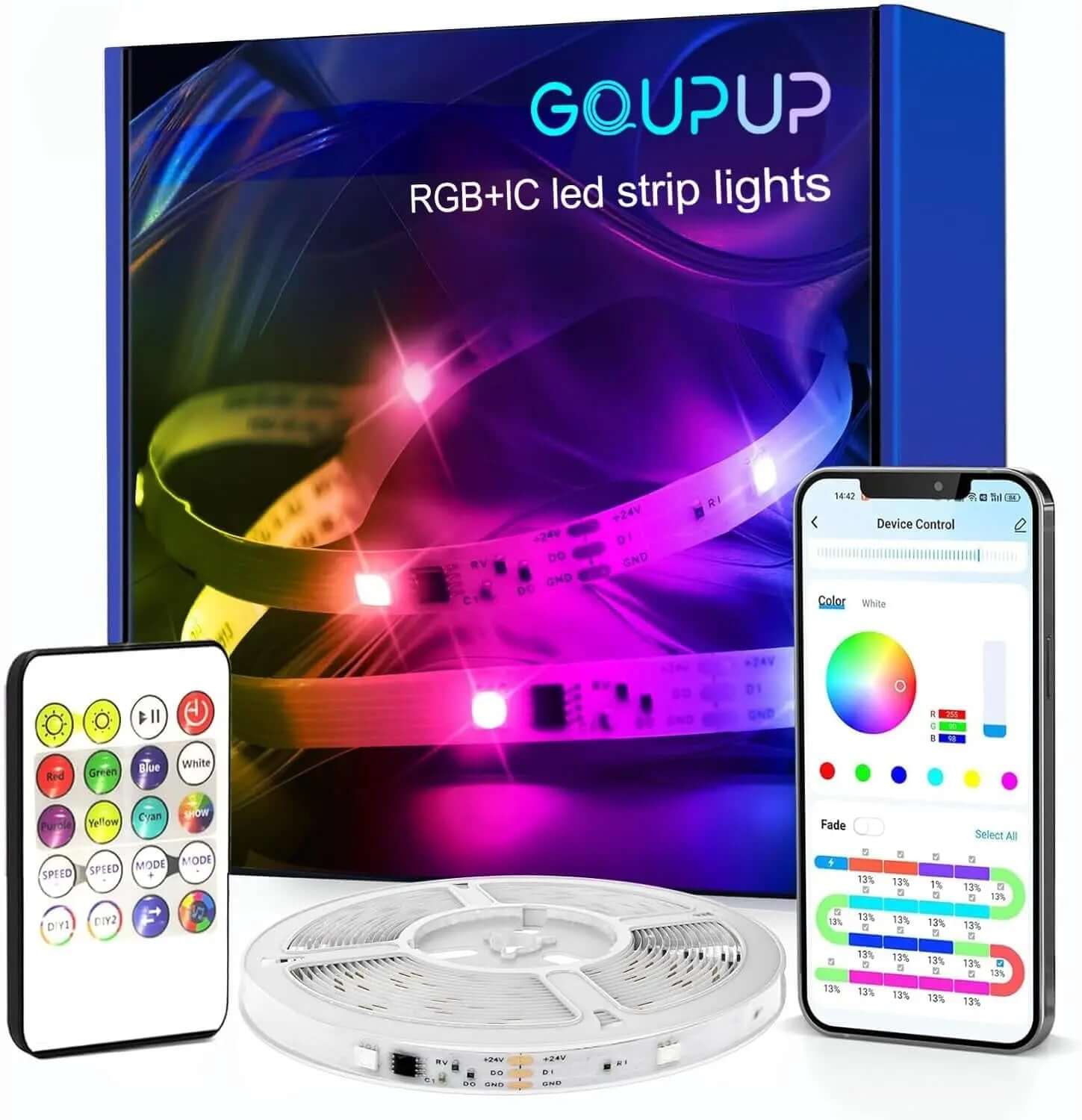 42 ft led strip lights cheap