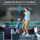 50 Ft Ultra Long 5050 RGB LED Strip Lights for Bedroom - Smart Music Sync, Color Changing with Bluetooth App & Remote Control for Home-Allen Cozy Haven Store