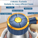 5L Electric Meat Grinders Multifunctional Vegetable Slicer Chopper 304Stainless Steel Food Processor Mixer Machine Kitchen Tool Allen Cozy Haven Store