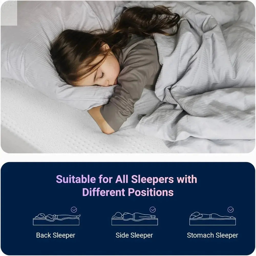 8 Inch Twin Mattress with Gel Memory Foam for Cooling Sleep, Pressure Relief, Fiberglass Free CertiPUR-US Certified Allen Cozy Haven Store