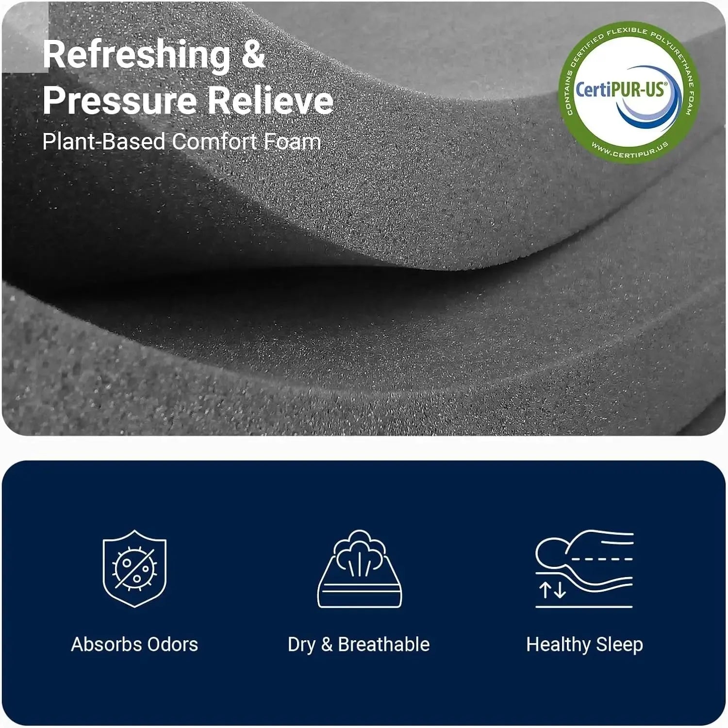 8 Inch Twin Mattress with Gel Memory Foam for Cooling Sleep, Pressure Relief, Fiberglass Free CertiPUR-US Certified Allen Cozy Haven Store