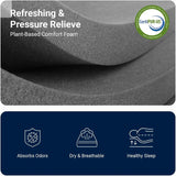 8 Inch Twin Mattress with Gel Memory Foam for Cooling Sleep, Pressure Relief, Fiberglass Free CertiPUR-US Certified Allen Cozy Haven Store