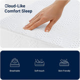 8 Inch Twin Mattress with Gel Memory Foam for Cooling Sleep, Pressure Relief, Fiberglass Free CertiPUR-US Certified Allen Cozy Haven Store