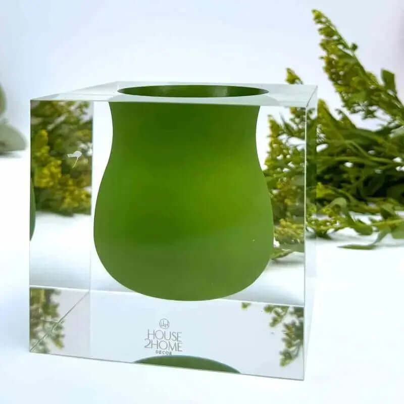 Acrylic Balloon Vase-Allen Cozy Haven Store