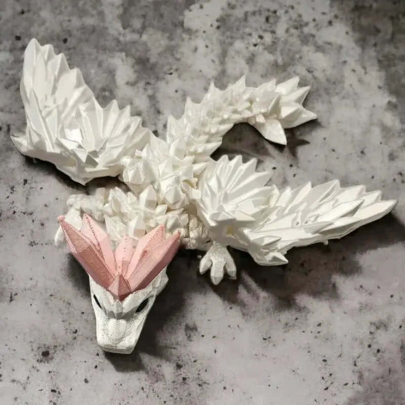 Articulated Crystal Dragon Wing Figurine for Elegant Home Decor-Allen Cozy Haven Store