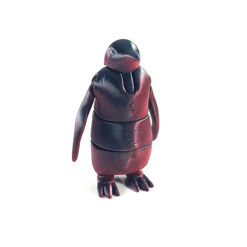 Articulating 3D Printed Penguin Sculpture - Elegant Home Décor Ornament-Allen Cozy Haven Store