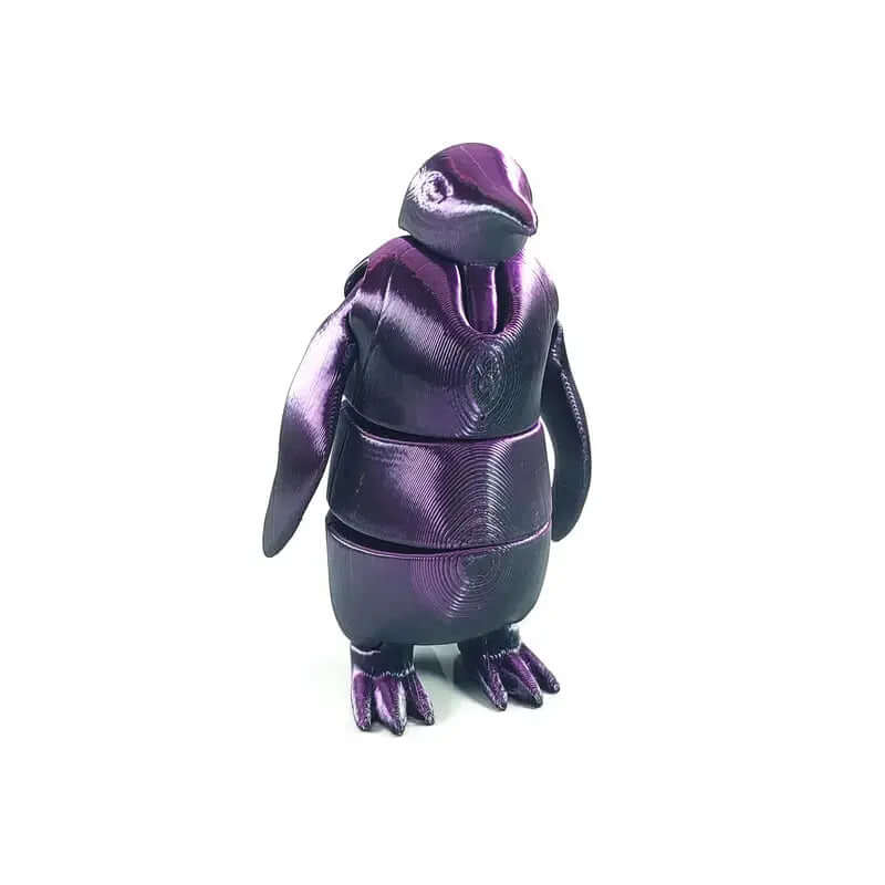 Articulating 3D Printed Penguin Sculpture - Elegant Home Décor Ornament-Allen Cozy Haven Store