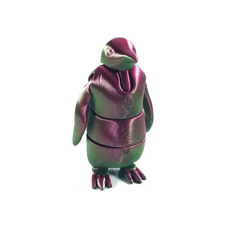 Articulating 3D Printed Penguin Sculpture - Elegant Home Décor Ornament-Allen Cozy Haven Store