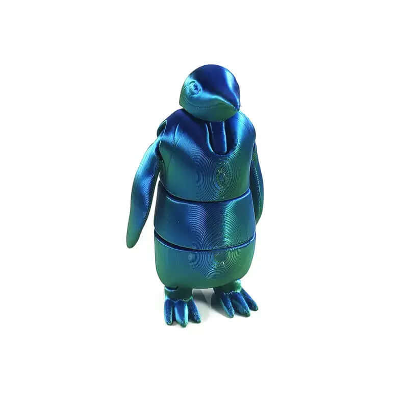 Articulating 3D Printed Penguin Sculpture - Elegant Home Décor Ornament-Allen Cozy Haven Store