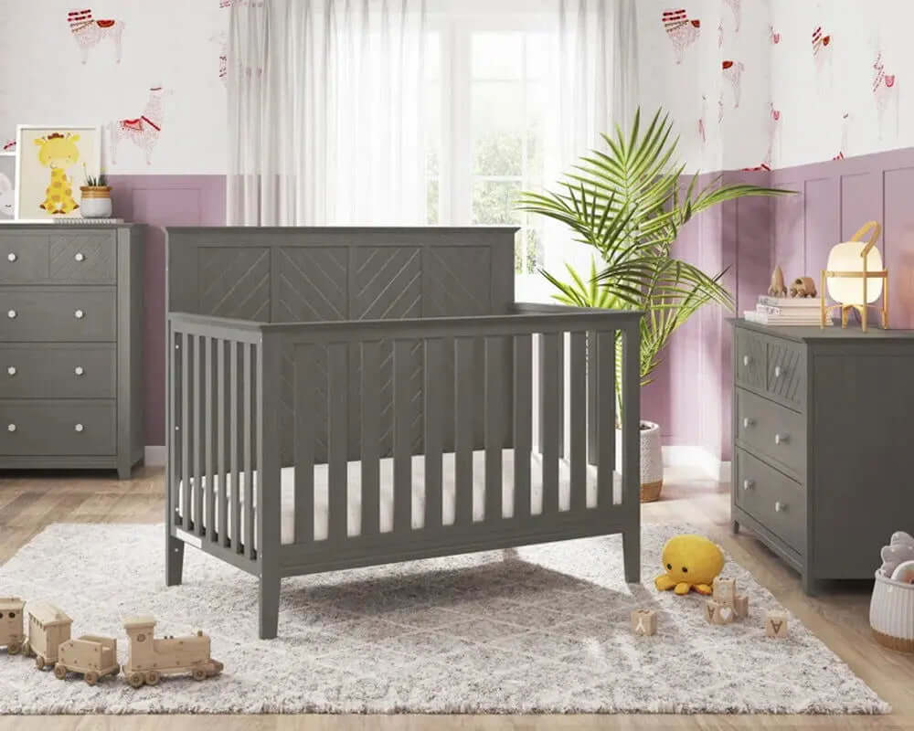 Atwood 3-Piece Convertible Nursery Furniture Set-Allen Cozy Haven Store