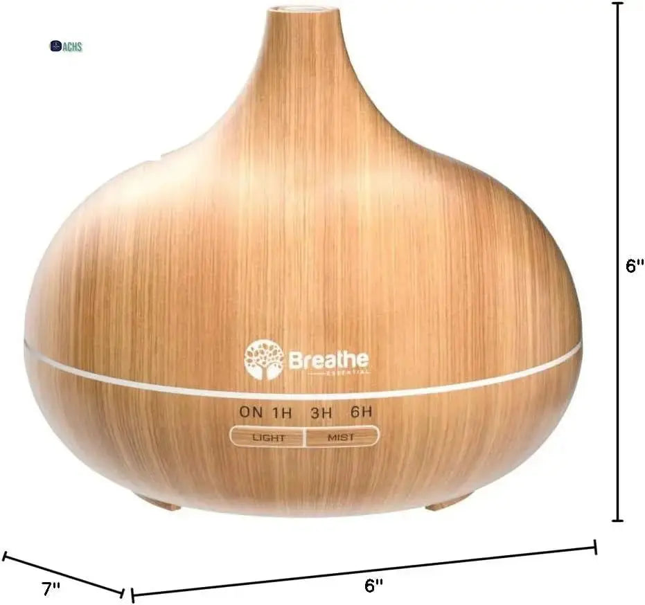 Best Essential Oil Diffuser - Auto Shut-Off (Natural Oak Finish) - Allen Cozy Haven Store -  