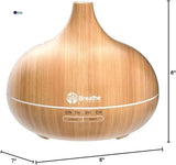 Best Essential Oil Diffuser - Auto Shut-Off (Natural Oak Finish) - Allen Cozy Haven Store -  