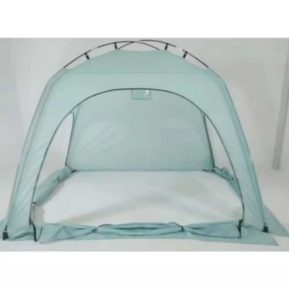Blue Indoor Privacy Play Bed Tent for Kids - 79" x 59" x 57"-Allen Cozy Haven Store
