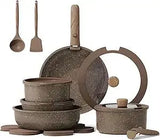 CAROTE 17-Piece Non-Stick Pots and Pans Set with Removable Handles, Cookware Set for Kitchen, Oven and Dishwasher Safe Allen Cozy Haven Store