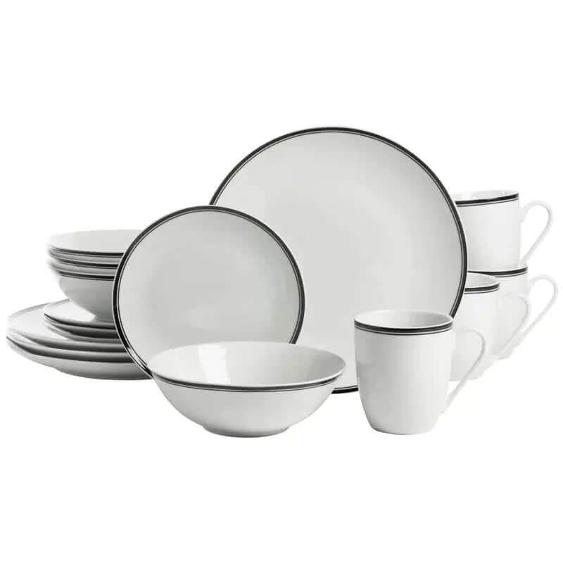Callision 16-Piece Dinnerware Set for Four Persons-Allen Cozy Haven Store