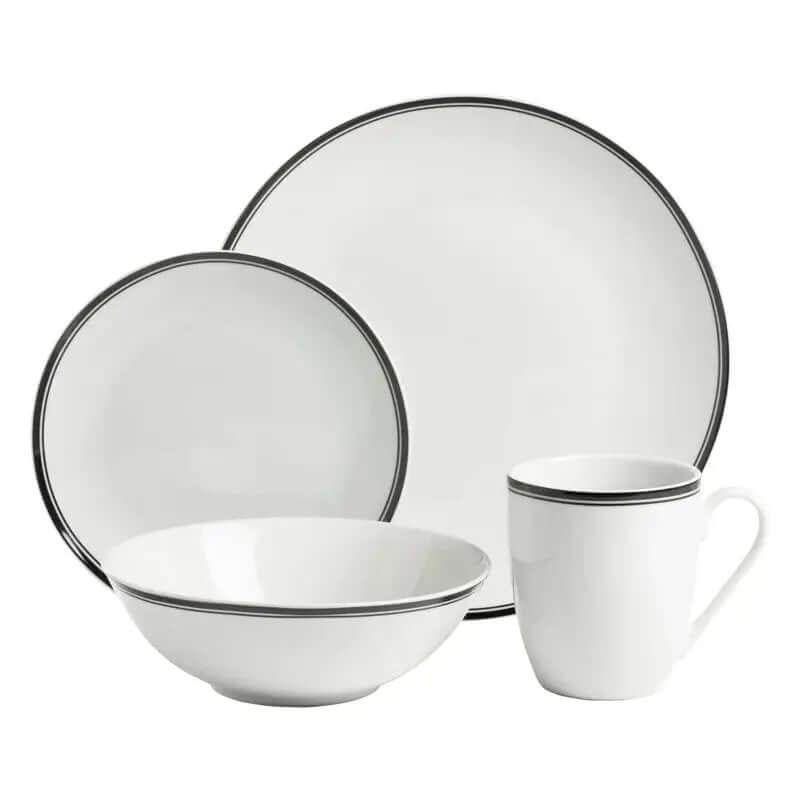 Callision 16-Piece Dinnerware Set for Four Persons-Allen Cozy Haven Store