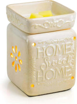 Home Sweet Home Fragrance and Essential Oil warmer for Scented Wax-Allen Cozy Haven Store
