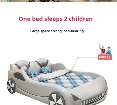 Children Luxury Boys Bed Pretty Unique Cute Nightstand Wood Storage Bed Car Design Camas Moderrna Inteligentes Bedroom Furniture Allen Cozy Haven Store