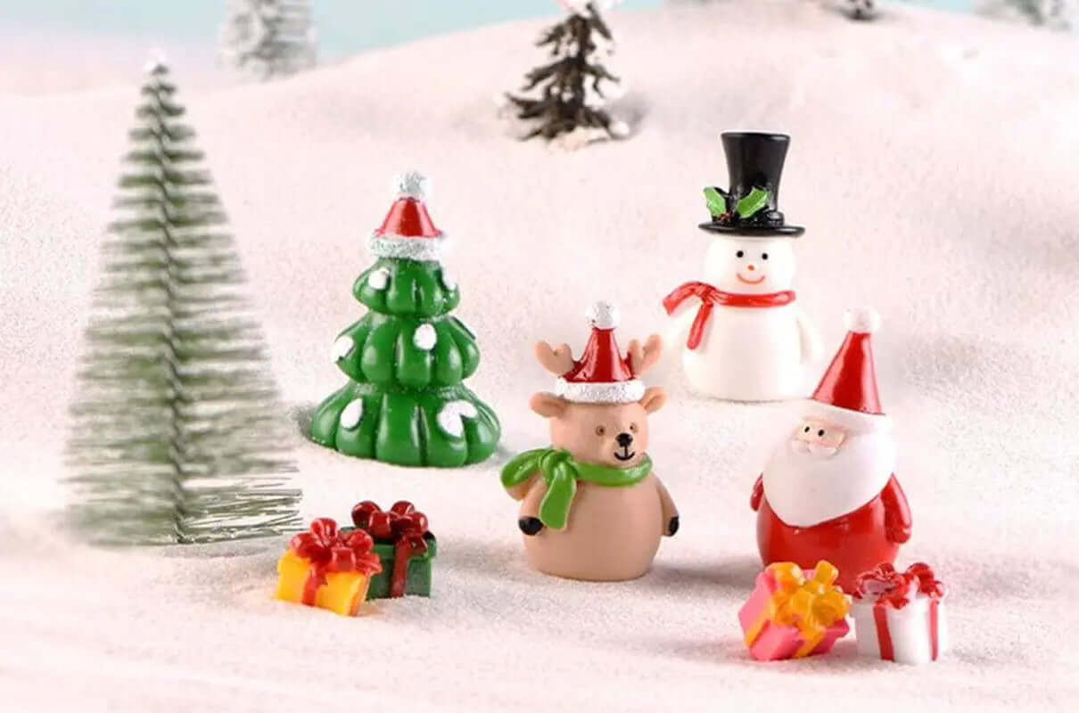 Christmas Miniature Ornaments Kit - 17-Piece-Allen Cozy Haven Store