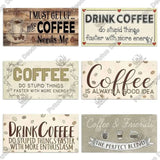 Coffee Wooden Hanging Signs Decorative Plaques Door Wooden Plaque in Home Decor Cafe Kitchen Hanging Home Decor-Allen Cozy Haven Store