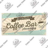 Coffee Wooden Hanging Signs Decorative Plaques Door Wooden Plaque in Home Decor Cafe Kitchen Hanging Home Decor-Allen Cozy Haven Store