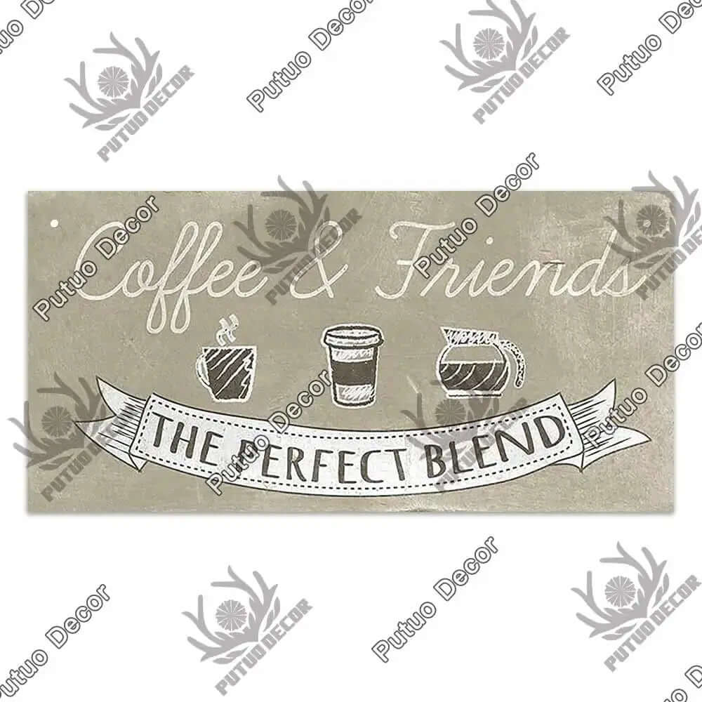 Coffee Wooden Hanging Signs Decorative Plaques Door Wooden Plaque in Home Decor Cafe Kitchen Hanging Home Decor-Allen Cozy Haven Store