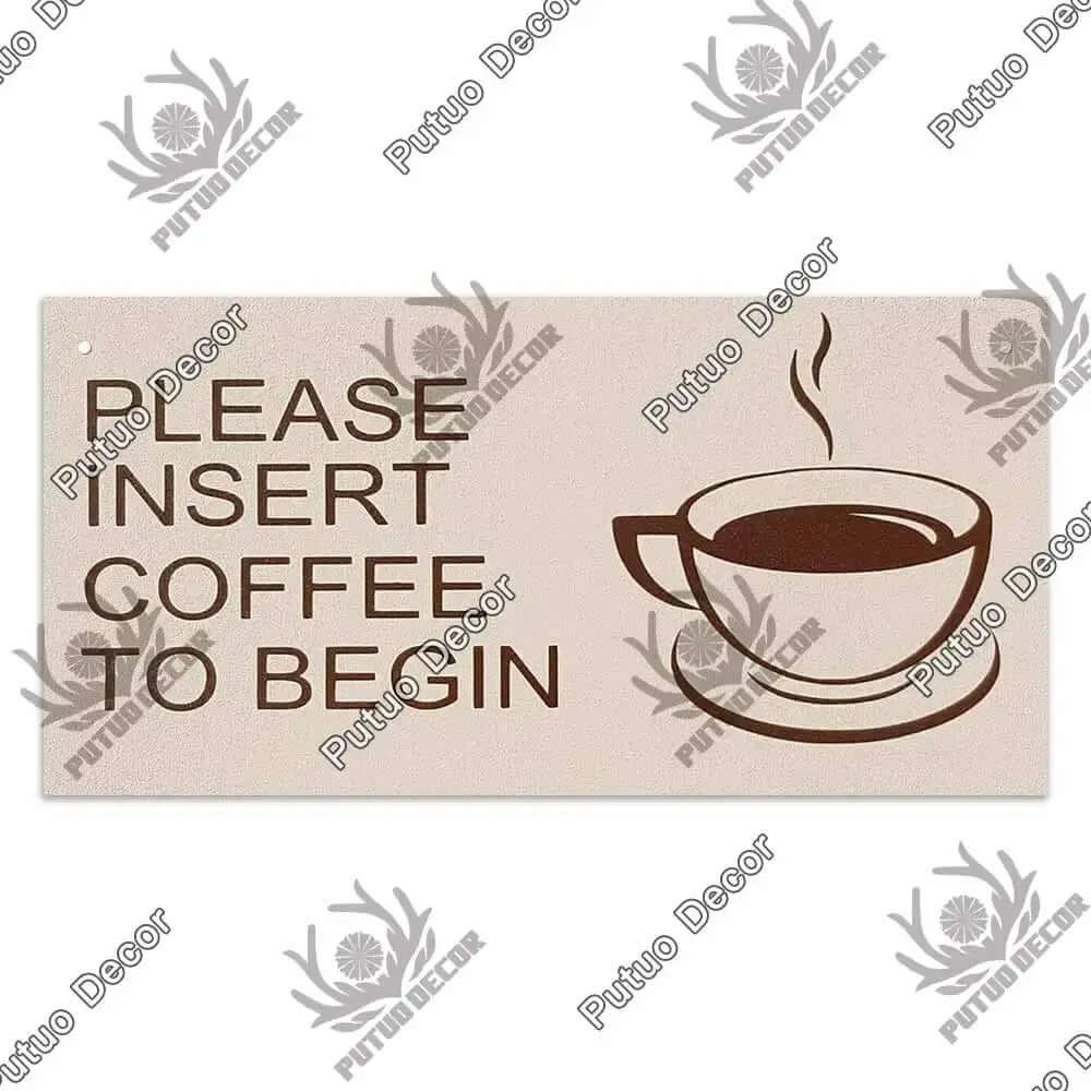 Coffee Wooden Hanging Signs Decorative Plaques Door Wooden Plaque in Home Decor Cafe Kitchen Hanging Home Decor-Allen Cozy Haven Store