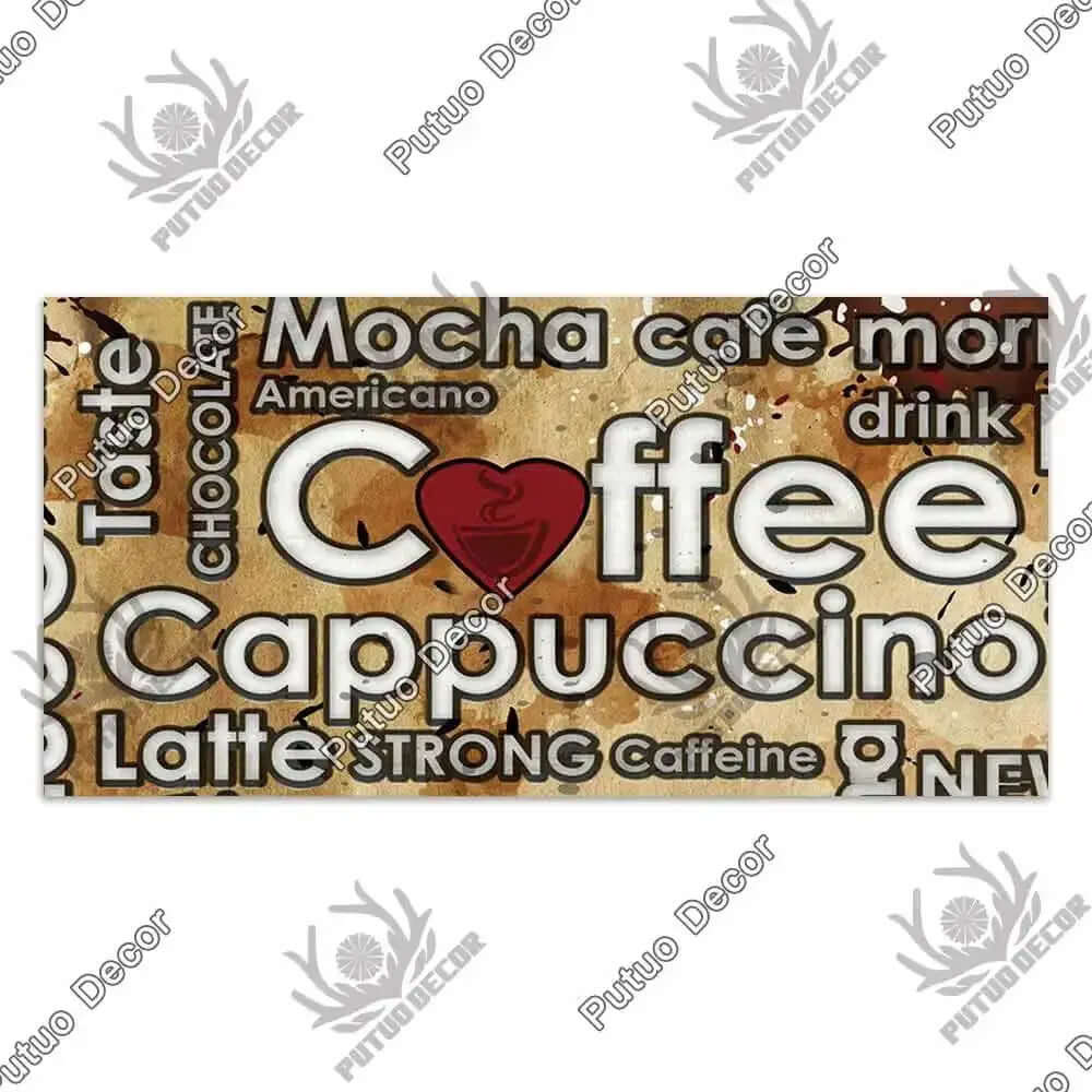 Coffee Wooden Hanging Signs Decorative Plaques Door Wooden Plaque in Home Decor Cafe Kitchen Hanging Home Decor-Allen Cozy Haven Store
