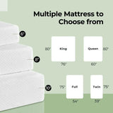 Cool Sleep Gel Memory Foam Mattress - King Size Allen Cozy Haven Store