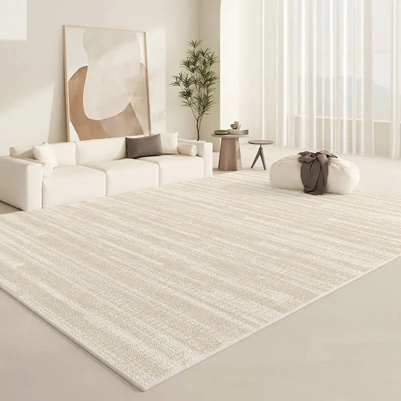 Cream Style Carpets for Living Room Fluffy Soft Plush Rug Minimalist Lounge Floor Mat Home Bedroom Decor Bedside Carpet Allen Cozy Haven Store