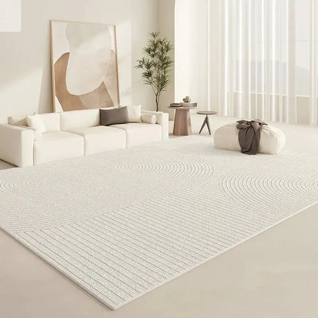 Cream Style Carpets for Living Room Fluffy Soft Plush Rug Minimalist Lounge Floor Mat Home Bedroom Decor Bedside Carpet Allen Cozy Haven Store