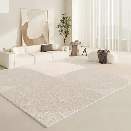 Cream Style Carpets for Living Room Fluffy Soft Plush Rug Minimalist Lounge Floor Mat Home Bedroom Decor Bedside Carpet Allen Cozy Haven Store