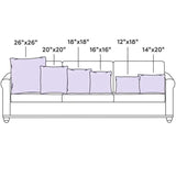 Didomenico Premium Square Euro Pillow Insert (Set of 2) - High-Quality Cushion Filling-Allen Cozy Haven Store