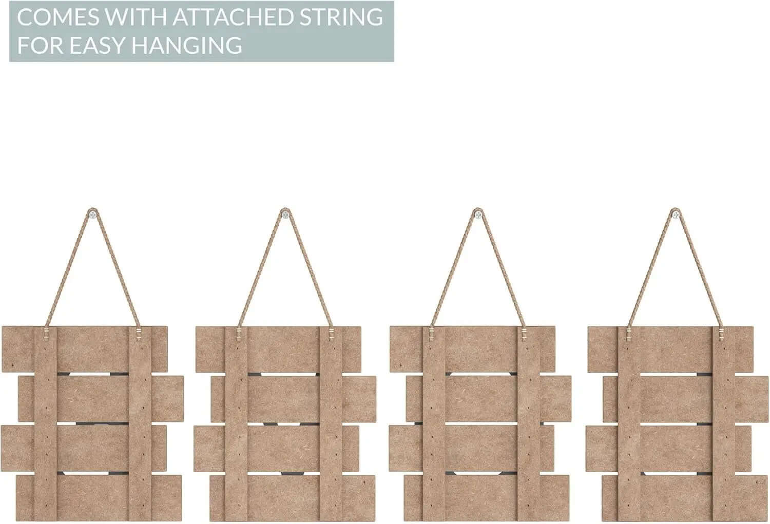 Distressed Rustic Farmhouse "Love" Wall Tile Sign - 32" x 8" Wood Decor for Home and Kitchen (White)-Allen Cozy Haven Store