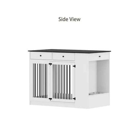 Egina Wooden Furniture Storage Crate with Single Door-Allen Cozy Haven Store