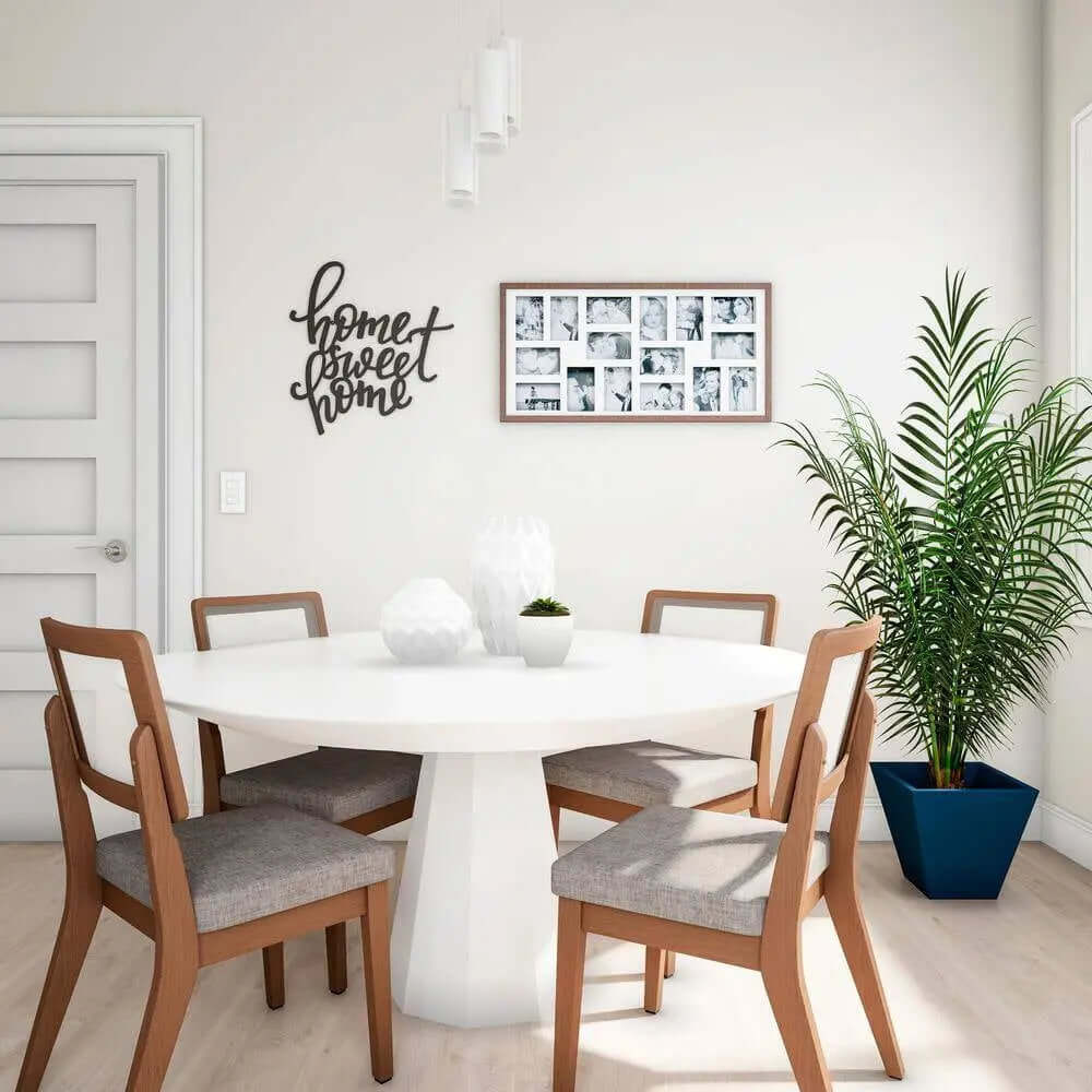 "Elegant Metal Cutout Sign: 'Home Sweet Home'"-Allen Cozy Haven Store