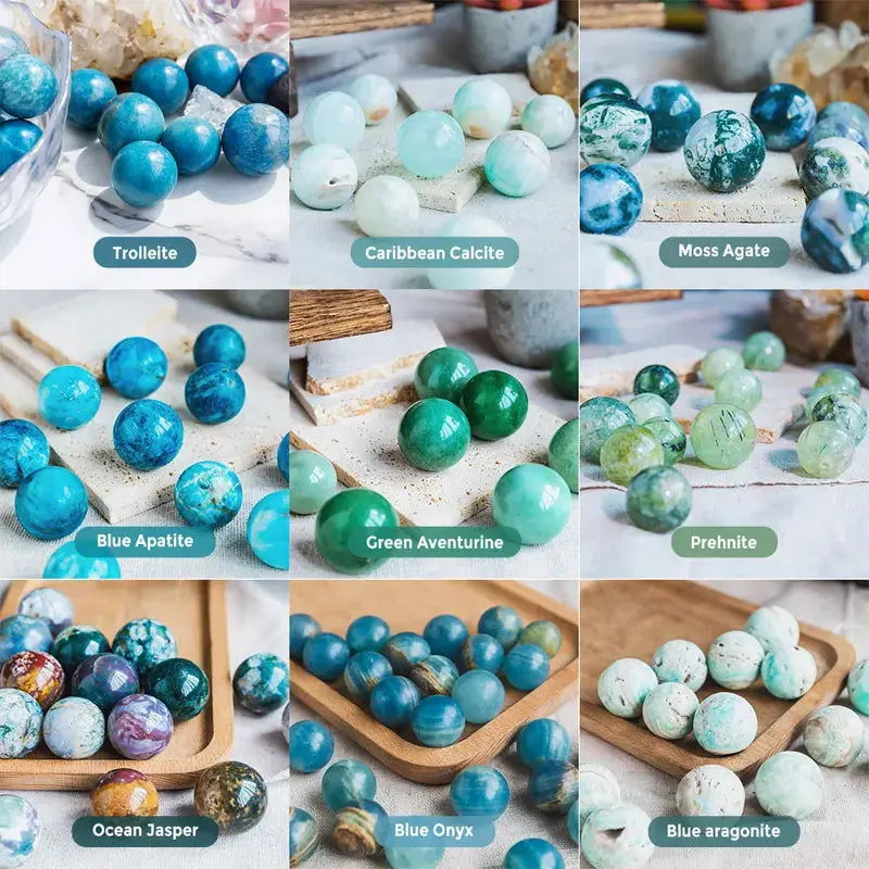 Elegant Natural Crystal Sphere Collection for Home Décor-Allen Cozy Haven Store