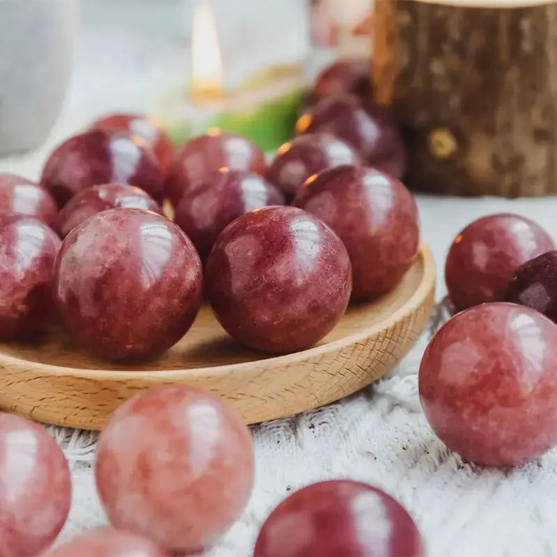 Elegant Natural Crystal Sphere Collection for Home Décor-Allen Cozy Haven Store