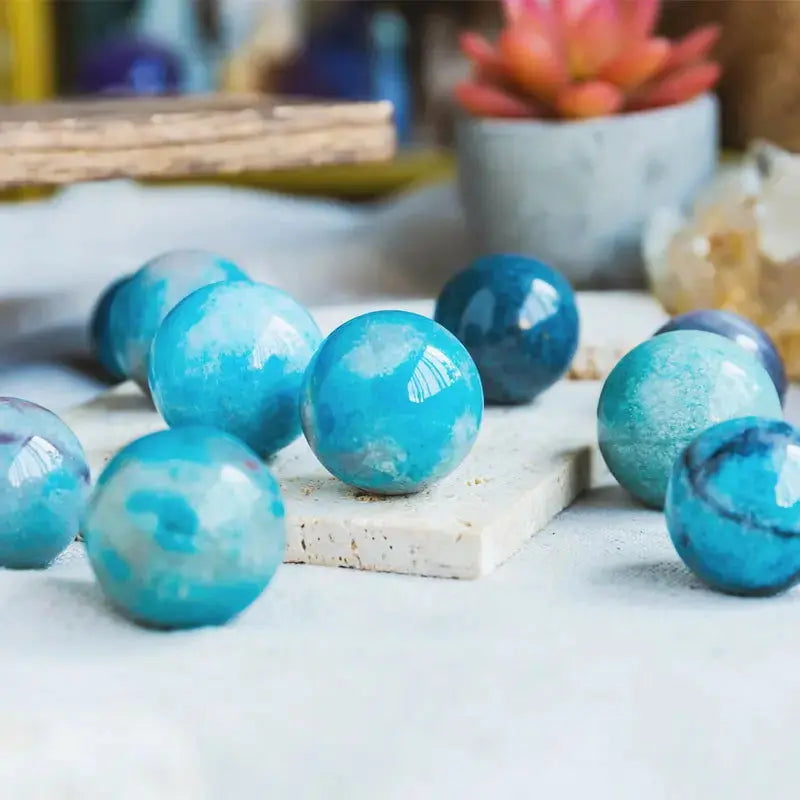 Elegant Natural Crystal Sphere Collection for Home Décor-Allen Cozy Haven Store