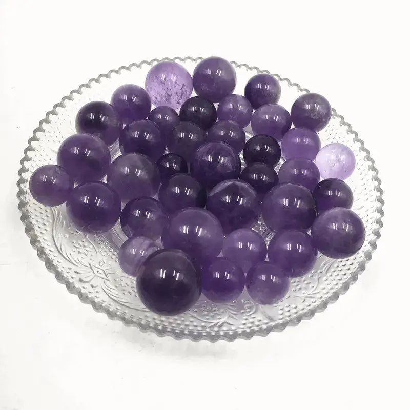 Elegant Natural Crystal Sphere Collection for Home Décor-Allen Cozy Haven Store