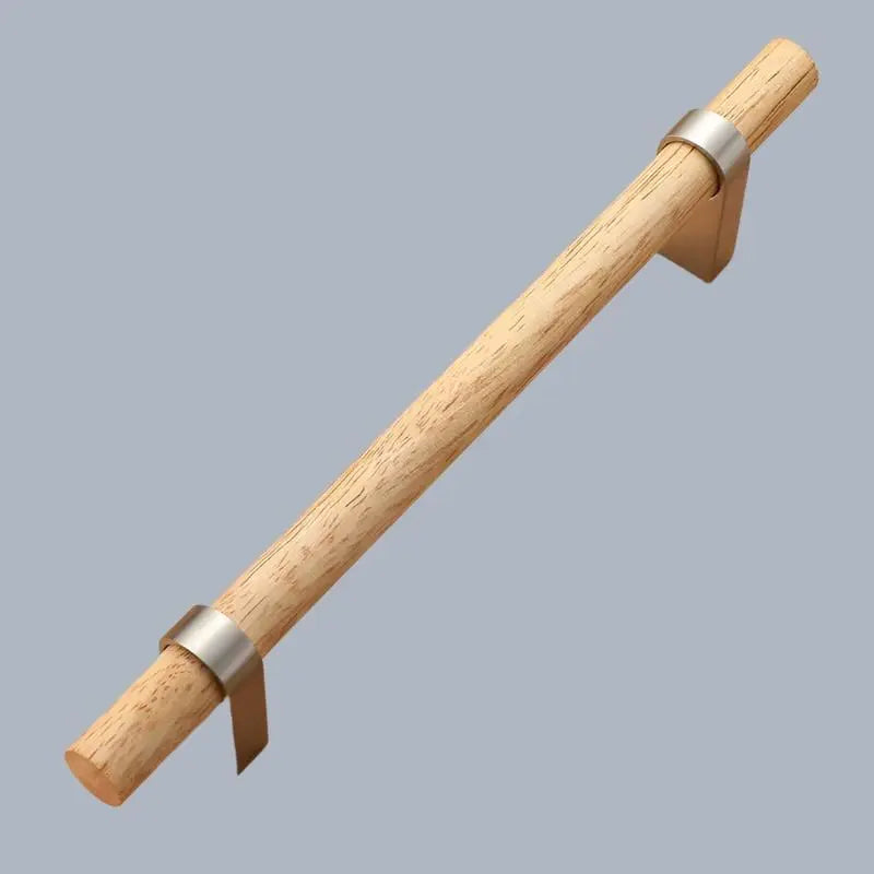 Elegant Natural Wood Cabinet Handles and Drawer Knobs - Premium Accessories for Kitchen and Home Furnishings-Allen Cozy Haven Store