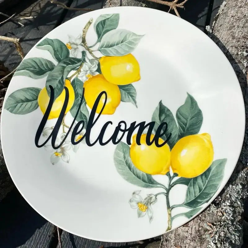 Elegant Sunflower Welcome Home Sign-Allen Cozy Haven Store