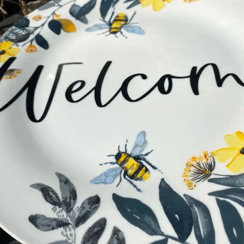 Elegant Sunflower Welcome Home Sign-Allen Cozy Haven Store
