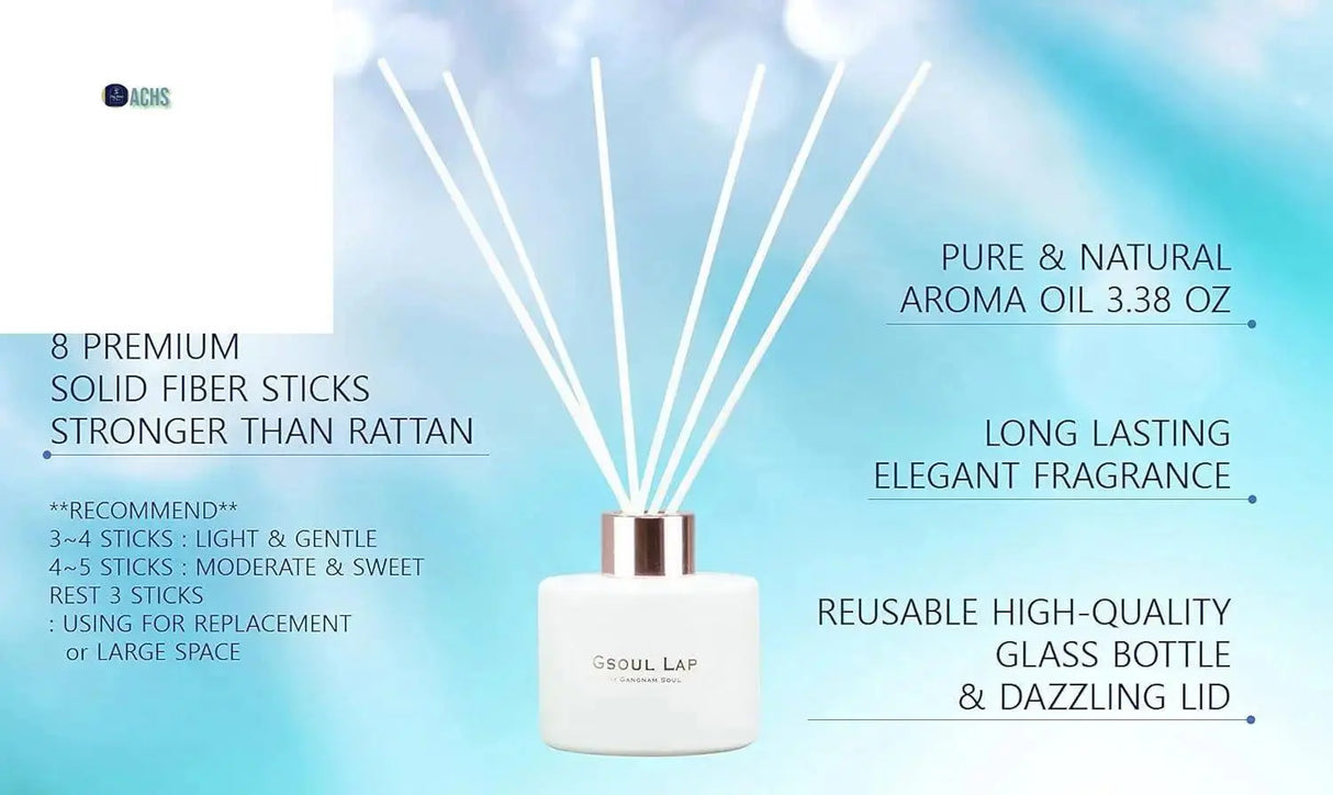 Eucalyptus Reed Fragrance oil Diffuser Set - Allen Cozy Haven Store -  