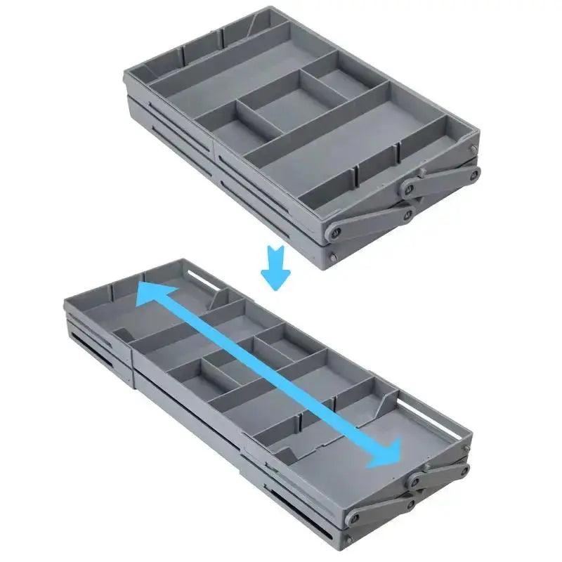 Expandable Multi-Level Drawer Organizer for Office Supplies and Kitchen Utensils-Allen Cozy Haven Store