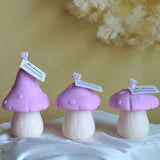 Exquisite Artisan Candles in Mushroom Design Allen Cozy Haven Store